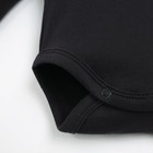 Боди-водолазка Крошка Я BASIC LINE, рост 68-74 см, чёрное - Фото 6