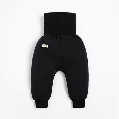 Ползунки - штанишки «Крошка Я» BASIC LINE, рост 80-86 см, чёрные