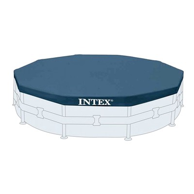УЦЕНКА Тент на каркасный бассейн, d=305 см, 28030 INTEX