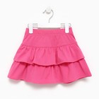 Комплект (футболка/юбка) для девочки, цвет светло-бежевый/розовый, рост 122 см - Фото 9
