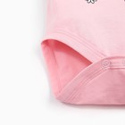 Боди детский, цвет розовый, рост 74 см 9578366