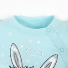 Боди детский, цвет мятный, рост 56 см - фото 54746035