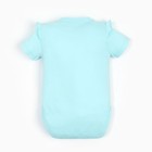 Боди детский, цвет мятный, рост 56 см - фото 54746039