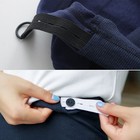 Резинка перфорированная, 20 мм, 25 м, цвет чёрный - фото 24687286