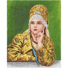 Канва с нанесённым рисунком для вышивки крестиком «Боярыня» - фото 304570647