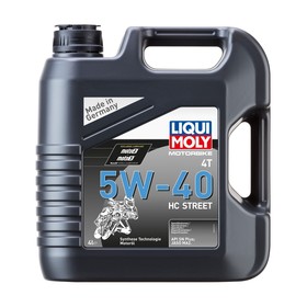 Масло моторное LiquiMoly Motorbike 4T 5W-40 HC Street, НС-синтетическое, 4 л 9622920