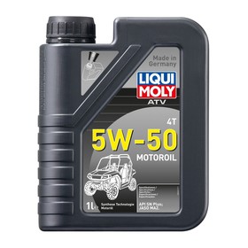 

Масло моторное LiquiMoly ATV 4T Motoroil 5W-50, НС-синтетическое, 1 л