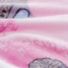 Плед Павлинка Медвежонок Тедди 150х200см, розовый, аэрософт 190 г/м, 100% полиэстер - Фото 2