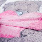 Плед Павлинка Медвежонок Тедди 150х200см, розовый, аэрософт 190 г/м, 100% полиэстер - фото 24217845