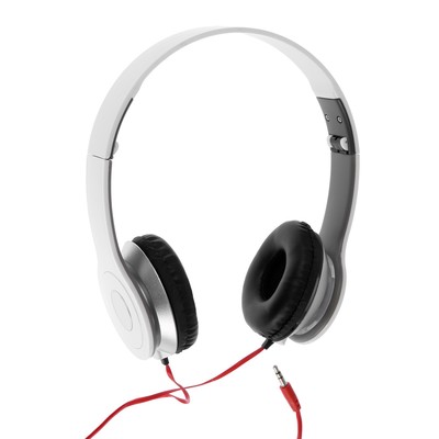 УЦЕНКА Наушники Luazon RX-11, накладные, складные, белые