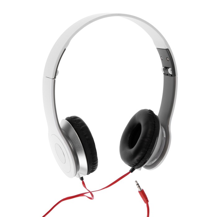 УЦЕНКА Наушники Luazon RX-11, накладные, складные, белые - Фото 1