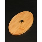 Набор фарфоровый для специй на бамбуковой подставке BellaTenero «Совы», 2 предмета: солонка 75 мл, перечница, 75 мл, цвет белый - Фото 6