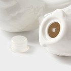 Набор для специй BellaTenero «Воробушки», солонка 75 мл, перечница 75 мл, на бамбуковой подставке, фарфор, белый - Фото 4