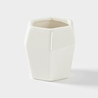 Набор для специй на деревянной подставке BellaTenero, 4 предмета: солонка 75 мл, перечница 75 мл, салфетница, ёмкость для зубочисток, цвет белый - Фото 7