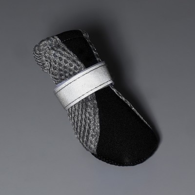 Ботинки для собак «Комфорт +», размер S (3.5×3 см), чёрные