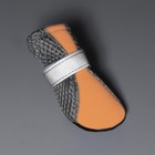 Ботинки для собак «Комфорт +», размер M (4.5×3.6 см), оранжевые - Фото 7