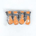 Ботинки для собак «Комфорт +», размер XL (5.9×4.8 см), оранжевые - Фото 5