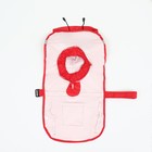 Дождевик для собак, размер S (ДС 20-25, ОГ 25-30, ОШ 17-21 см), красный - Фото 9