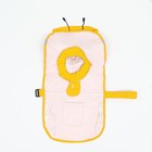 Дождевик для собак, размер М (ДС 25-30, ОГ 33-35, ОШ 21-25 см), жёлтый - Фото 9