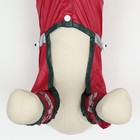 Комбинезон для собак, демисезонный, размер XS (ДС 17-19, Ог 27-29, ОШ 19-21 см), красный - Фото 10