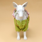 Комбинезон для собак, демисезонный с сумкой, размер М (ДС 29, Ог 37, ОШ 27 см), салатовый - Фото 2