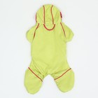 Комбинезон для собак, демисезонный с сумкой, размер М (ДС 29, Ог 37, ОШ 27 см), салатовый - Фото 12