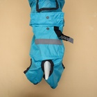 Комбинезон для собак, демисезонный с козырьком, размер М (ДС 32, Ог 45, ОШ 35 см), голубой - Фото 6