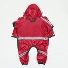 Комбинезон для собак, демисезонный, размер L (ДС 28-30, Ог 43-45, ОШ 31-33 см), красный - Фото 13