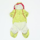 Комбинезон для собак, демисезонный с сумкой, размер L (ДС 33, Ог 45, ОШ 30 см), салатовый - Фото 11