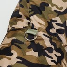 Комбинезон для собак, демисезонный с подкладом, размер XL (ДС 36, Ог 52 см), камуфляжный - Фото 11