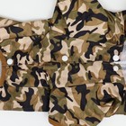 Комбинезон для собак, демисезонный с подкладом, размер XL (ДС 36, Ог 52 см), камуфляжный - Фото 12