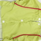 Комбинезон для собак, демисезонный с сумкой, размер XL (ДС 37, Ог 49, ОШ 33 см), салатовый - Фото 10