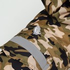 Комбинезон для собак, демисезонный с подкладом, размер 2XL (ДС 42, Ог 56 см), камуфляжный - Фото 10