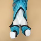 Комбинезон для собак, демисезонный с козырьком, размер 3XL (ДС 50, Ог 67, ОШ 51 см), голубой - Фото 7