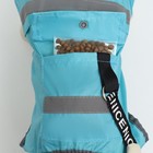 Комбинезон для собак, демисезонный с козырьком, размер 3XL (ДС 50, Ог 67, ОШ 51 см), голубой - Фото 8