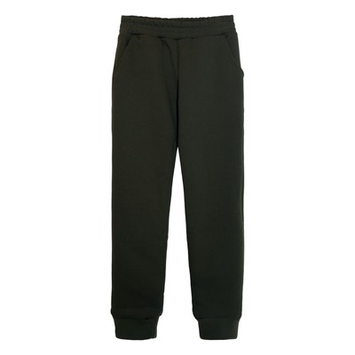 Брюки детские, тёмно-зелёные, рост 110 см