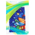 Шапочка для плавания детская ONLYTOP «На волне», тканевая, обхват 46-52 см - Фото 6