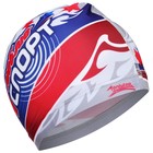 Шапочка для плавания взрослая ONLYTOP «Я люблю спорт», тканевая, обхват 54-60 см - Фото 3