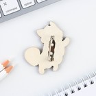 Значок деревянный «Песик», 3.4×3.5 см - Фото 4