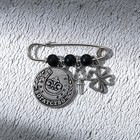 Брошь - булавка «На удачу», длина 3,5 см - Фото 3