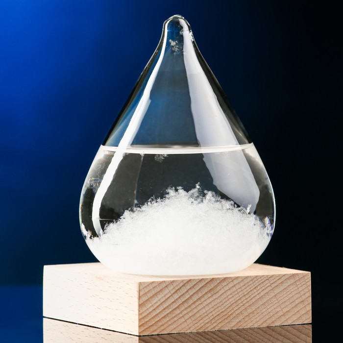 Барометр-штормгласс TAKE IT EASY «Капля», 8×10 см - Фото 1