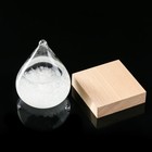 Барометр-штормгласс TAKE IT EASY «Капля», 8×10 см - Фото 2