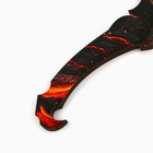 Деревянное оружие, детское сувенирное «Огненный», топор шадоу, 11.1×22.9 см - Фото 2