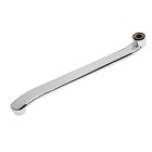 Излив для смесителя ZEIN, 3/4", изогнутый, нержавеющая сталь, 35 см, аэратор пластик - Фото 3