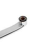 Излив для смесителя ZEIN, 3/4", изогнутый, нержавеющая сталь, 35 см, аэратор пластик - Фото 5