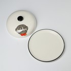 Блинница с крышкой Skyphos, 23×9.7 см, керамика, белая - Фото 3