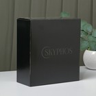 Блинница с крышкой Skyphos, 23×9.7 см, керамика, белая - Фото 5
