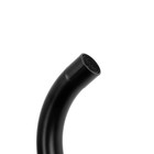 Смеситель для раковины ZEIN Z15F, короткий излив, кран-букса 1/2", нержавеющая сталь, черный - Фото 3