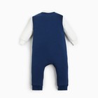 Комбинезон детский «Крошка Я» Street style, рост 62-68 см, синий 9455186