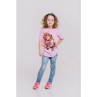 Футболка детская Collorista 3D Friends, возраст 2-4 года, рост 92-110 см, цвет розовый - Фото 1